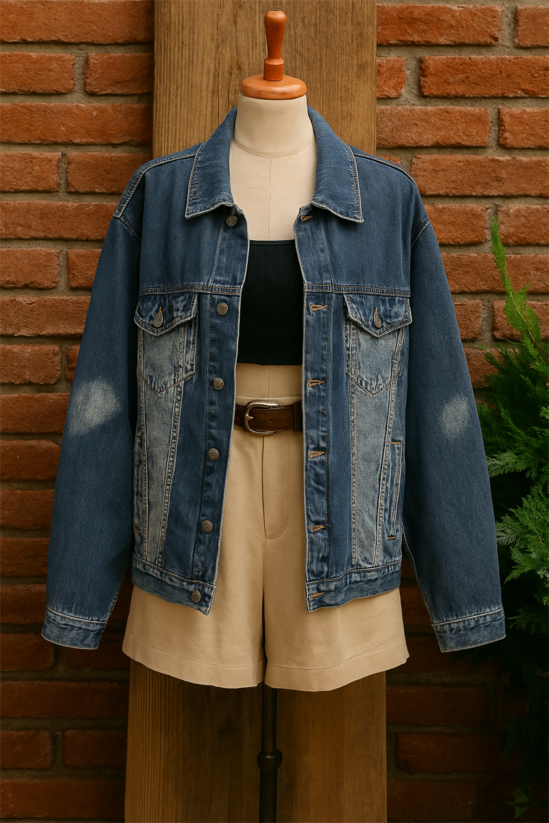 CEWRIS Original Jeans Kot Ceket