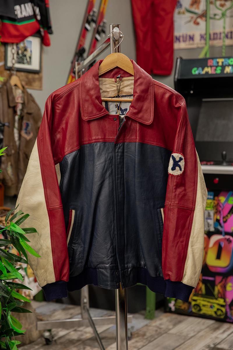 CHIEF HIGH HAWL Tasarım Bomber Unisex Deri Ceket