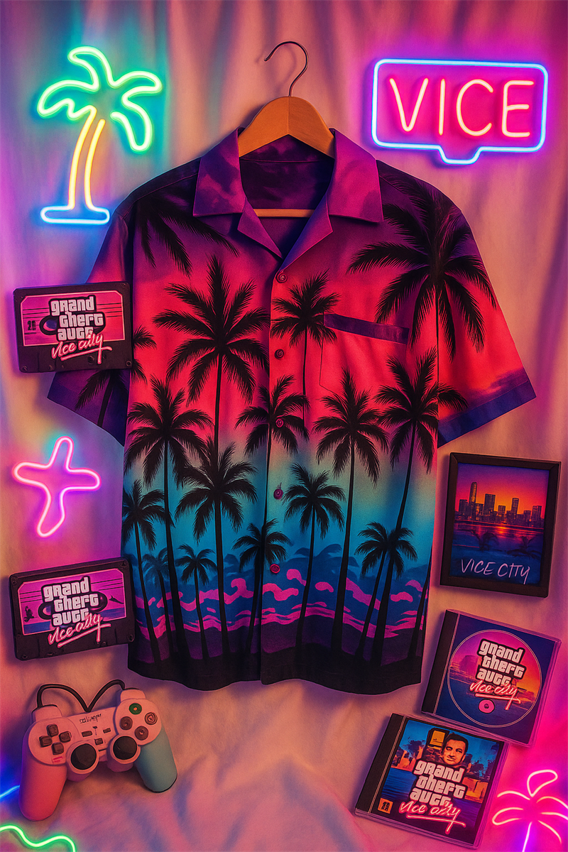 City Hawaii İndia Gömlek
