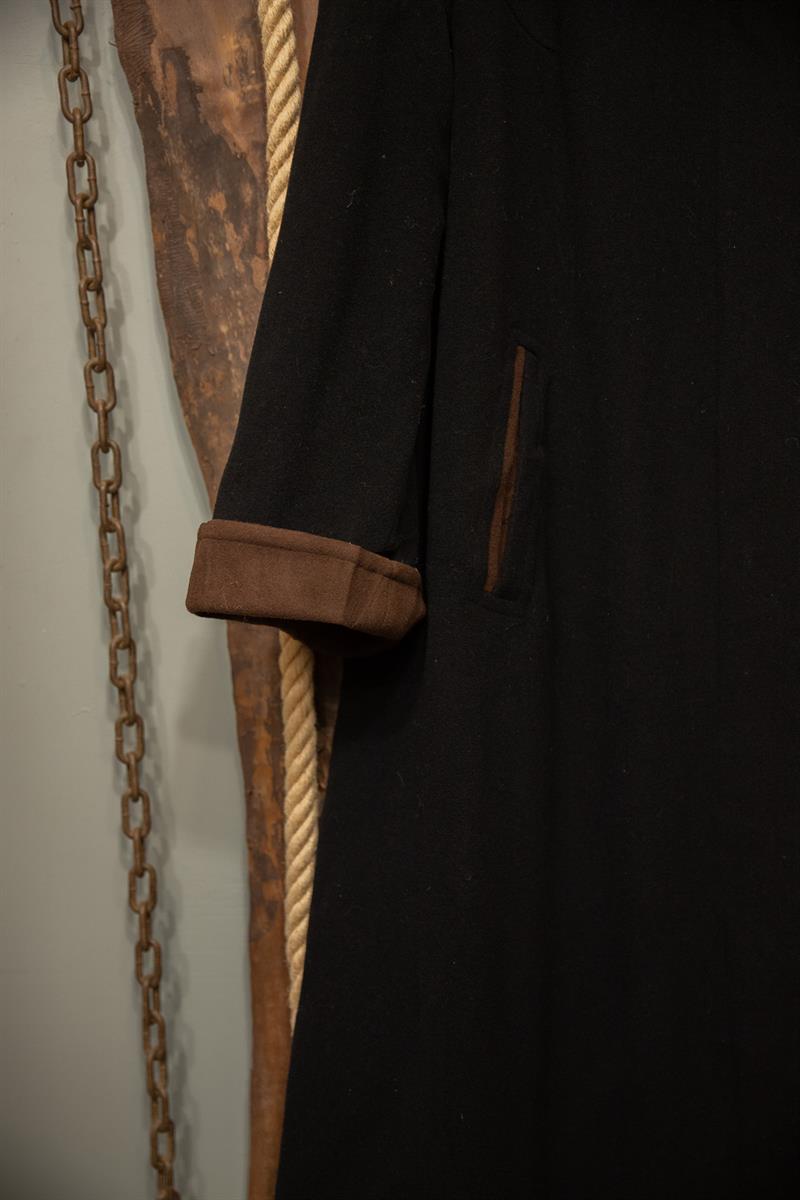 Classic 90s Wool Kaşe Kaban