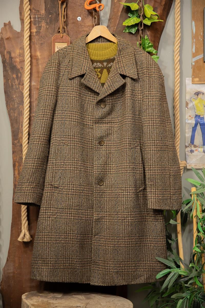 Classic Brown Wool Kaban/Ceket