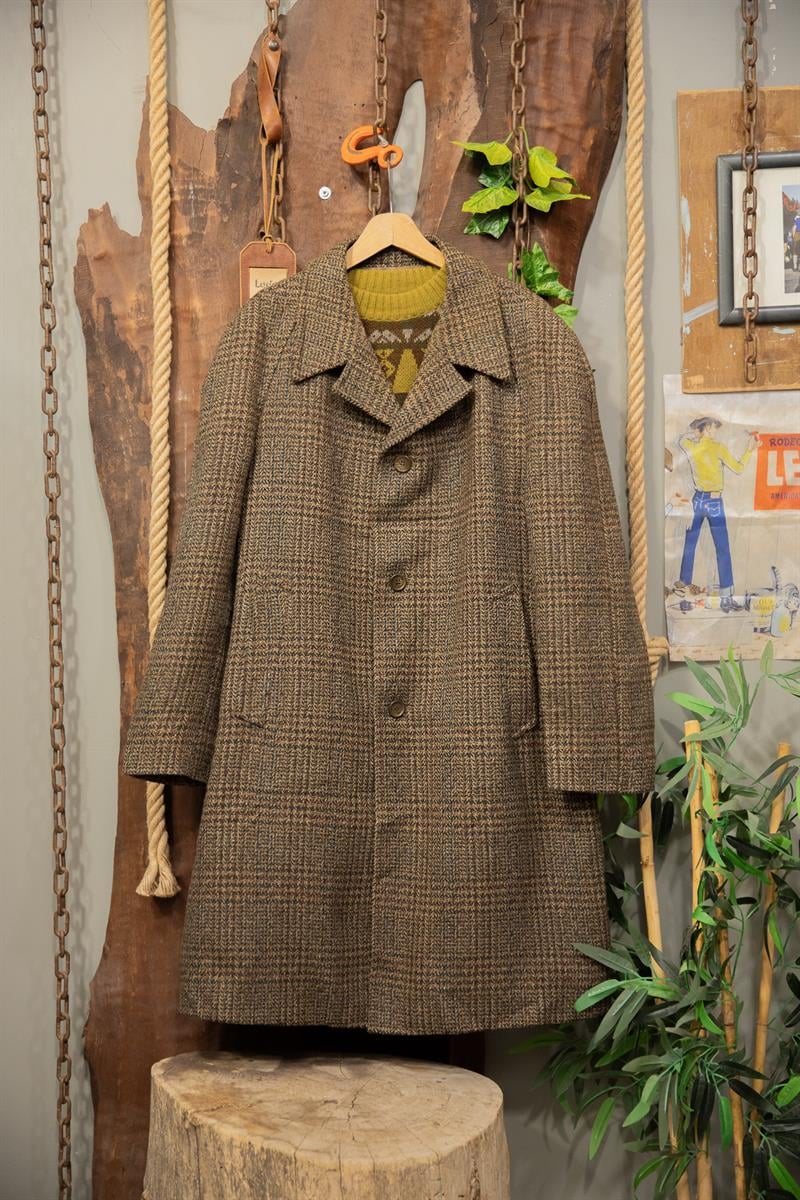 Classic Brown Wool Kaban/Ceket