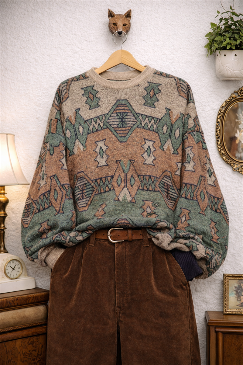 Classic Ethnic  90s Kazak