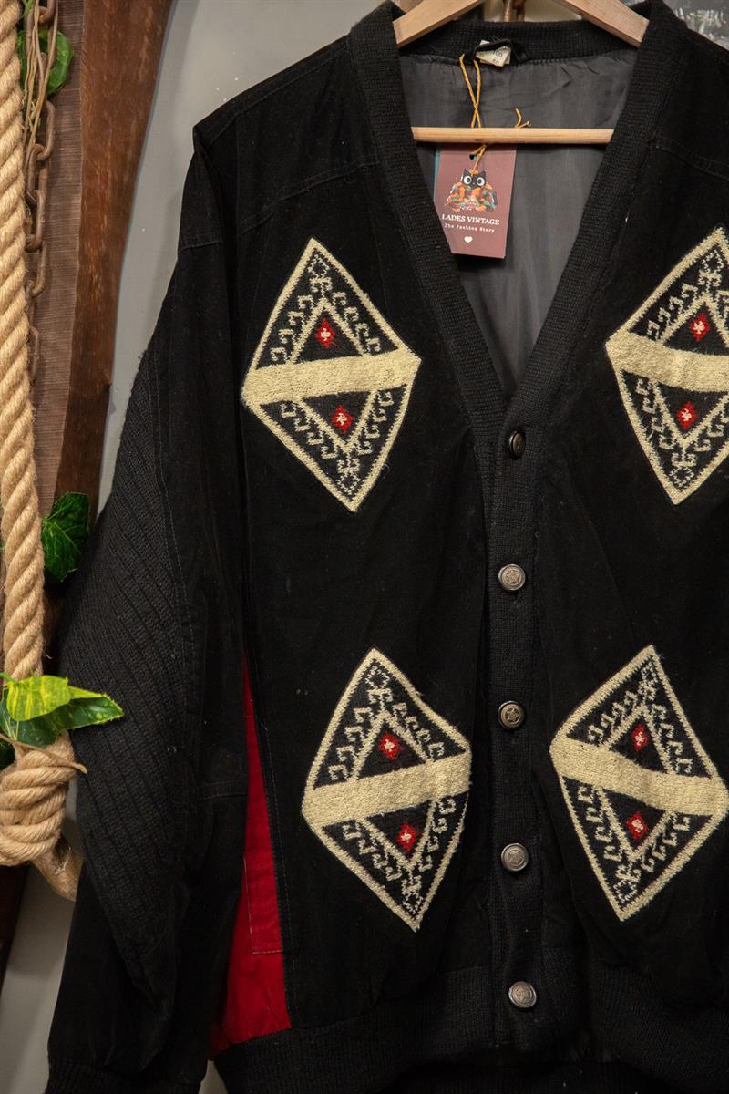 Classic Etnik Ceket-Hırka