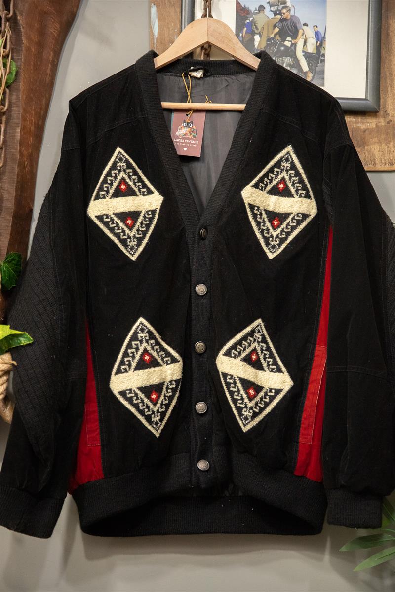 Classic Etnik Ceket-Hırka