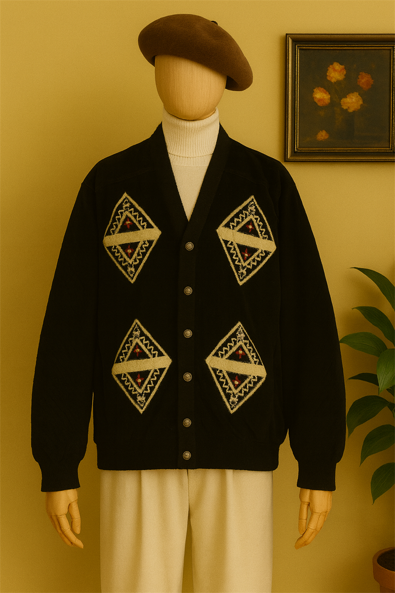 Classic Etnik Ceket-Hırka