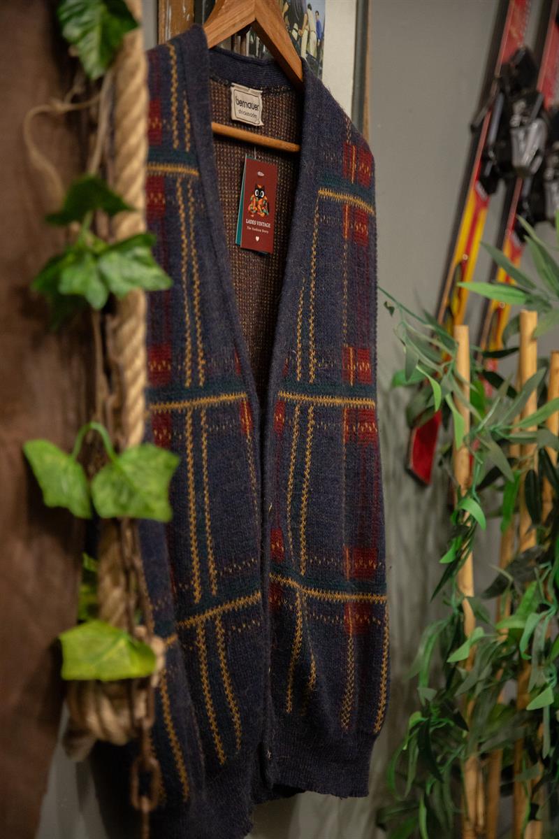Classic Etnik Yelek-Sweater
