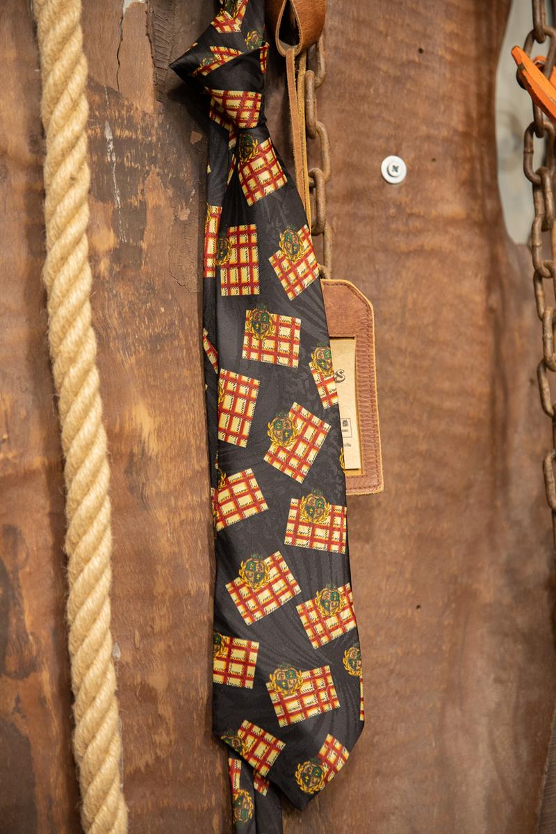 Classic Preppy Ekose Kravat