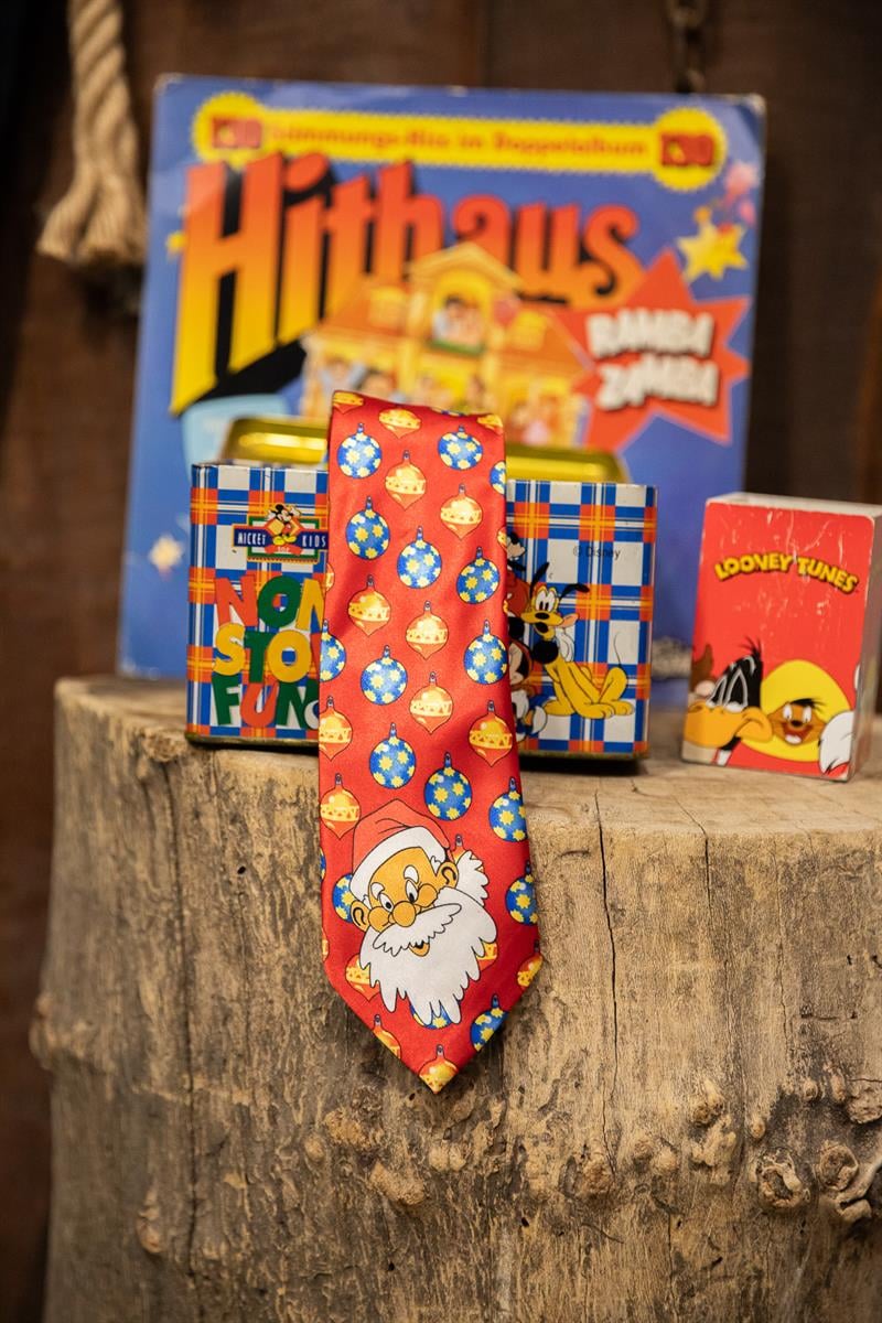 Classic Red Christmas Kravat