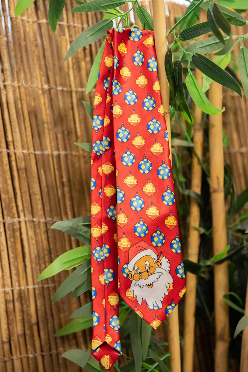 Classic Red Christmas Kravat