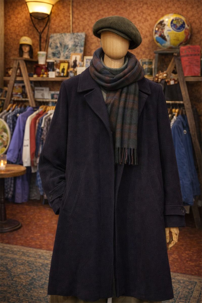 Classic Wool Cashmere Overcoat