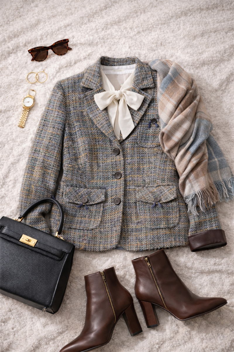 Classic Wool Kadın Ceket