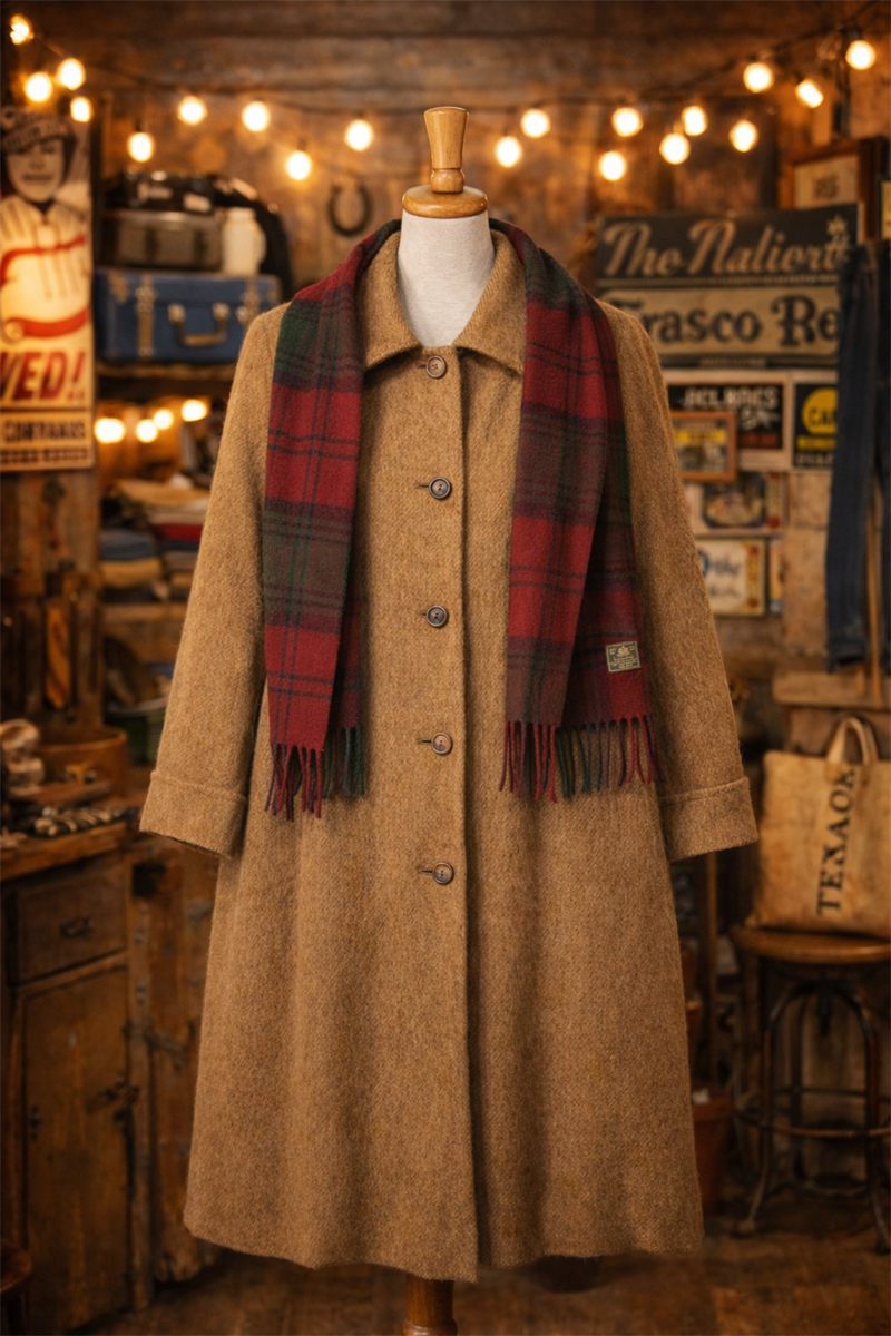 Classic Wool Kaşe Kaban