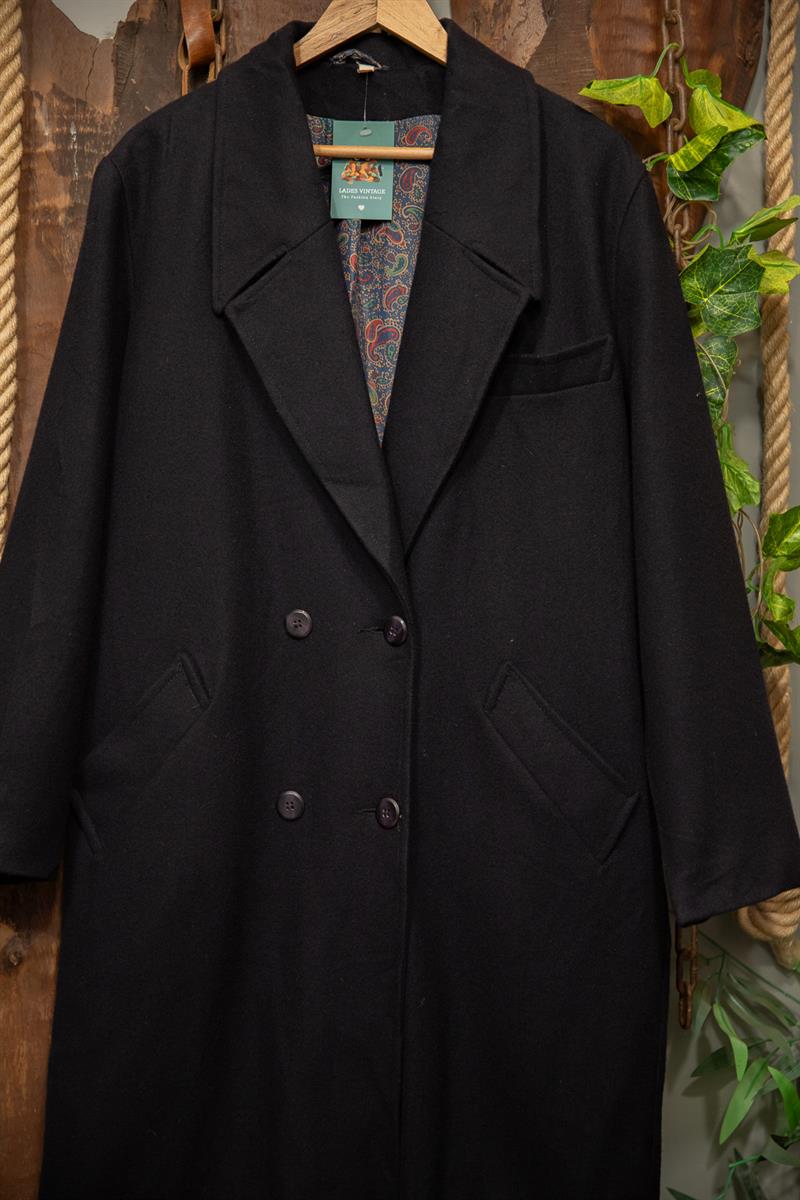 Classic Wool Kaşe Kaban