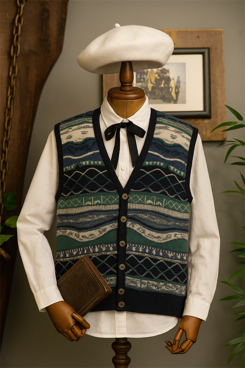Classic Wool Yelek-Ceket