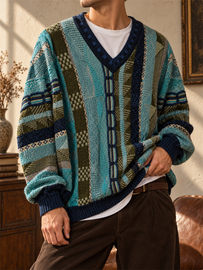 Coogi Tarz Classic V Yaka Kazak