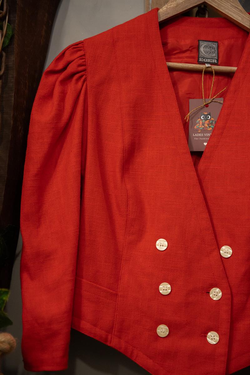 Crimson Classic Red Kadın Ceket