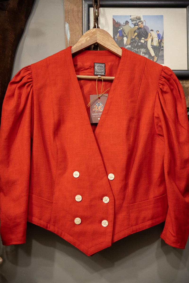 Crimson Classic Red Kadın Ceket