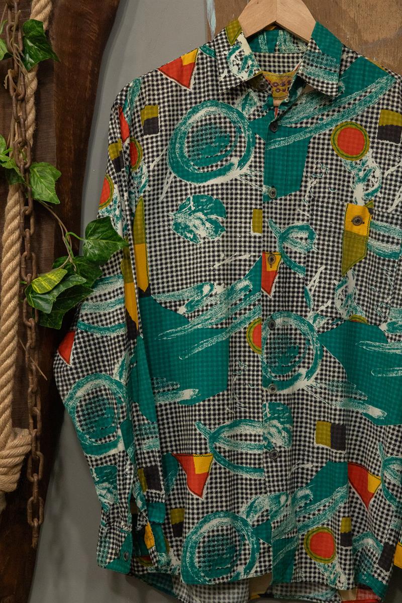 CROSS COLOUR Etnik Gömlek