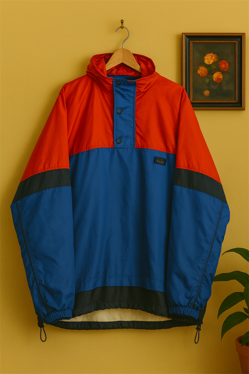 CUP 90s Kapüşonlu Yağmurluk