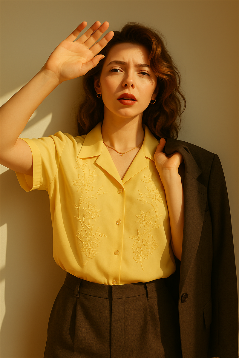 DANIEL VALENTIN Paris Kadın Gömlek