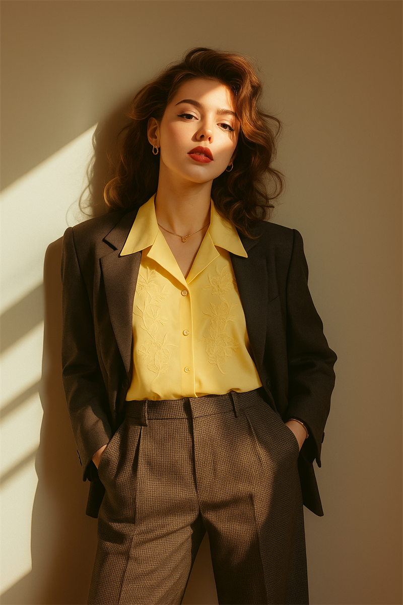 DANIEL VALENTIN Paris Kadın Gömlek