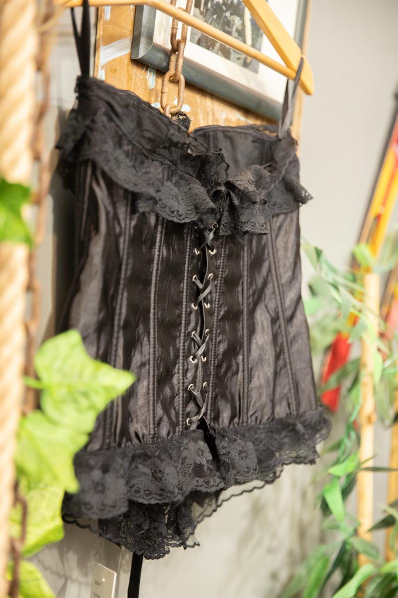 Dantel Detaylı Korset