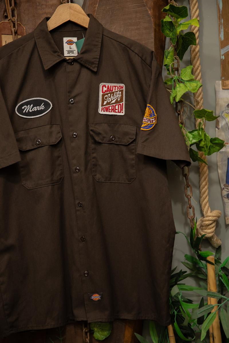 Dickies Brown Original Nakışlı Gömlek