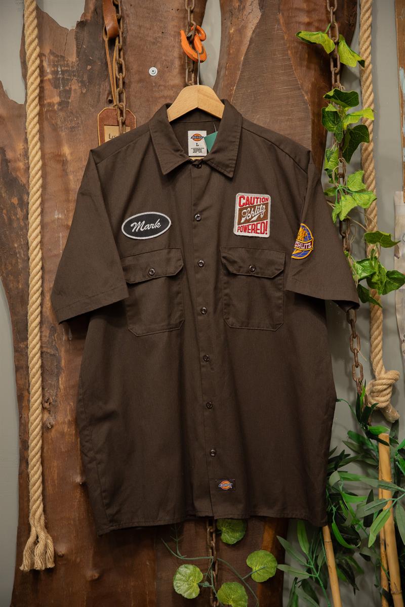 Dickies Brown Original Nakışlı Gömlek