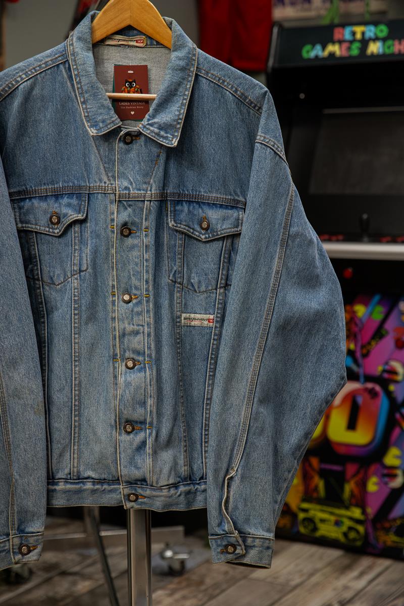 DIESEL INDUSTRY DENIM Unisex Kot Ceket