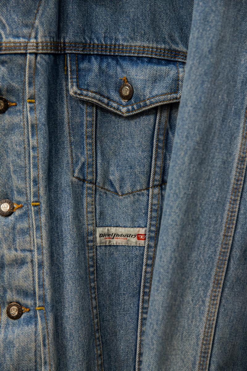 DIESEL INDUSTRY DENIM Unisex Kot Ceket