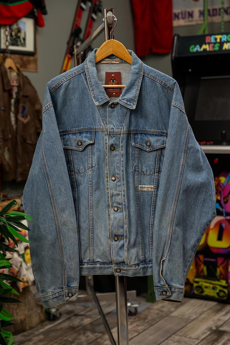 DIESEL INDUSTRY DENIM Unisex Kot Ceket