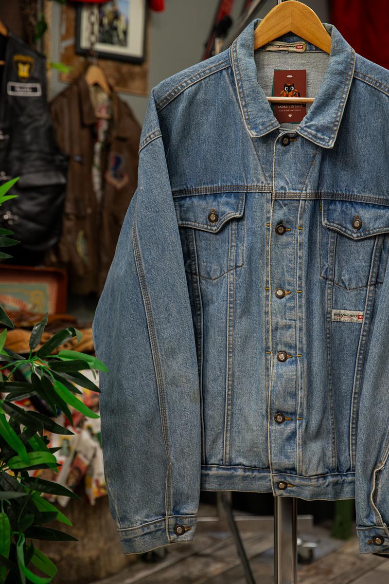 DIESEL INDUSTRY DENIM Unisex Kot Ceket