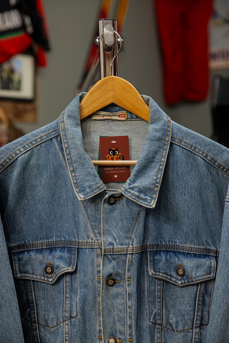 DIESEL INDUSTRY DENIM Unisex Kot Ceket