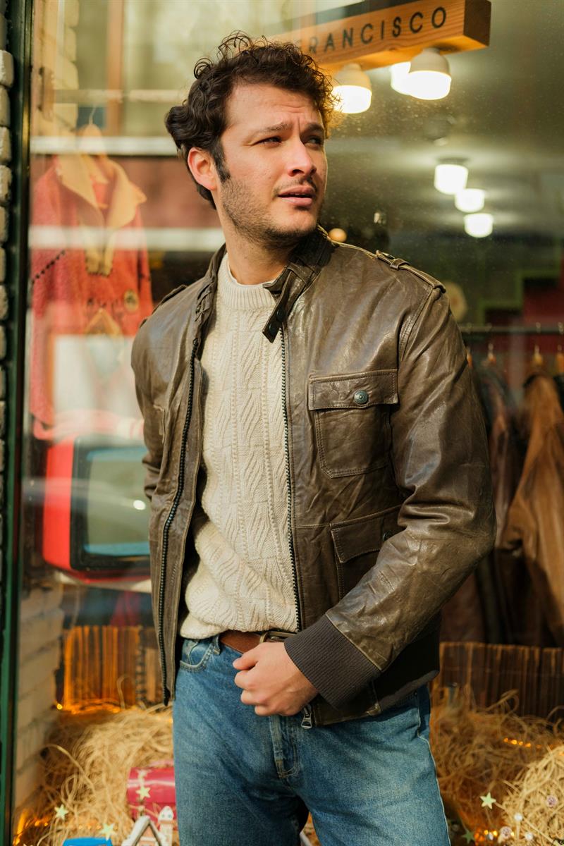 DOCKERS  DERİ CEKET