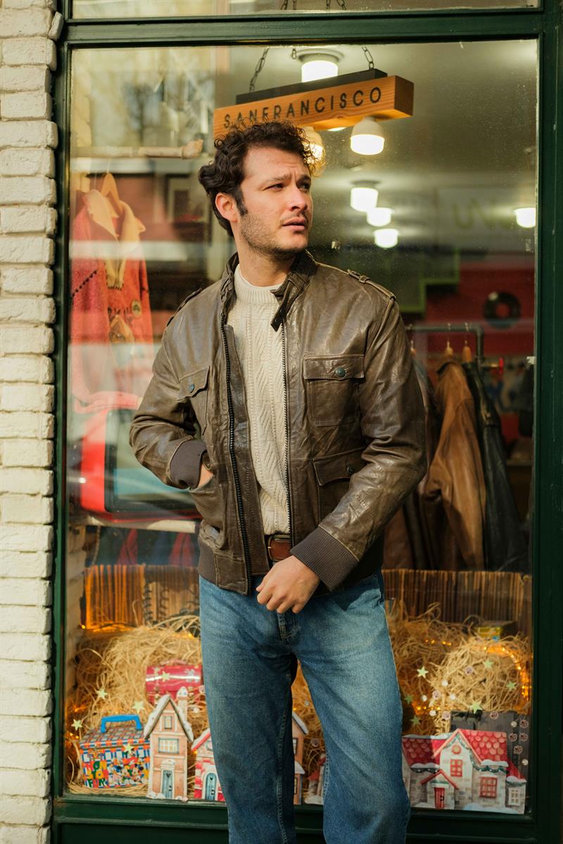 DOCKERS  DERİ CEKET