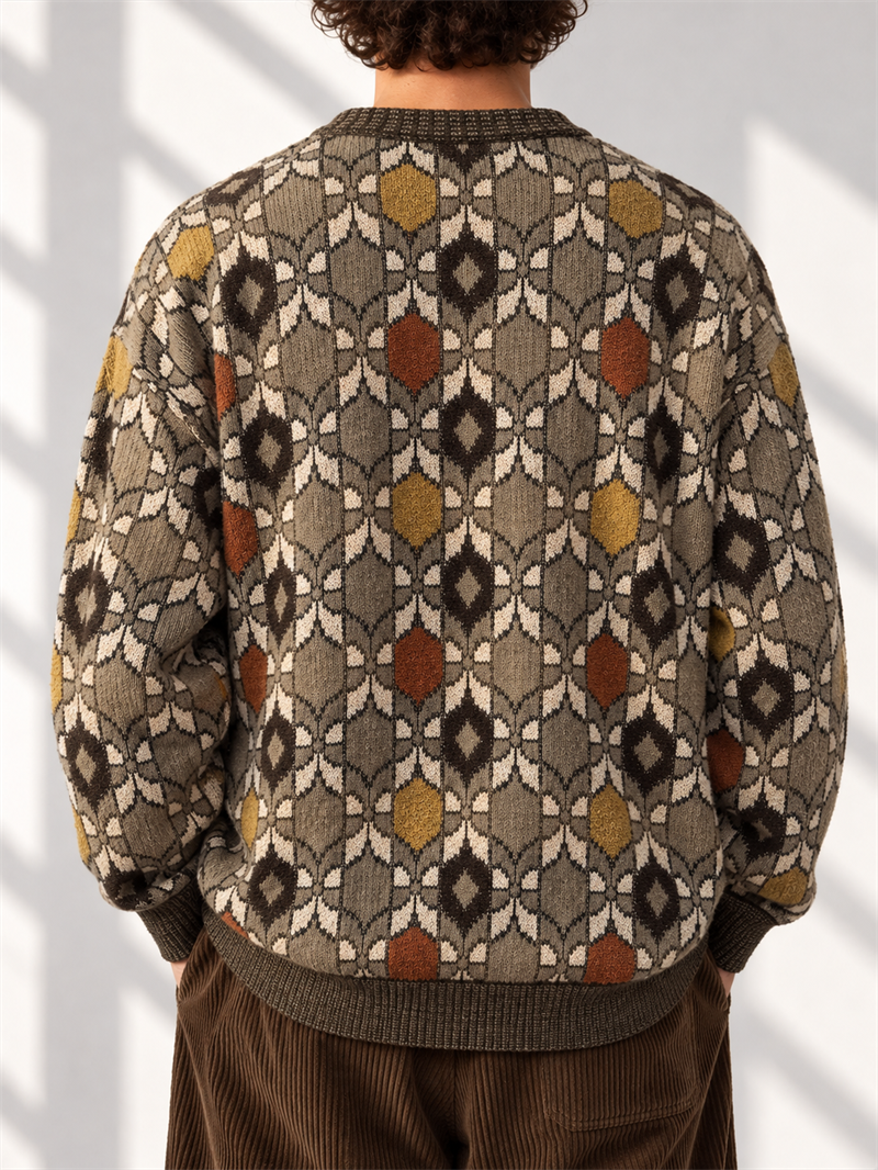 Earth Tones Nordic Kazak