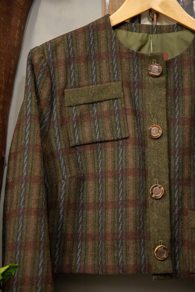 Earthy Wool Kadın Ceket