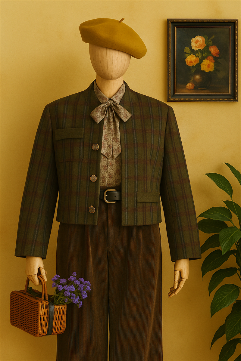 Earthy Wool Kadın Ceket