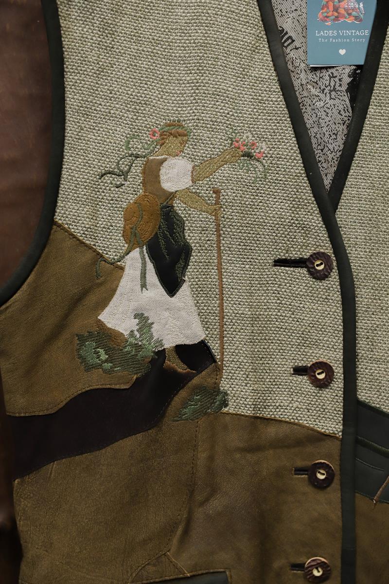 El Nakışlı Austrian Bavyera Yelek/Ceket/