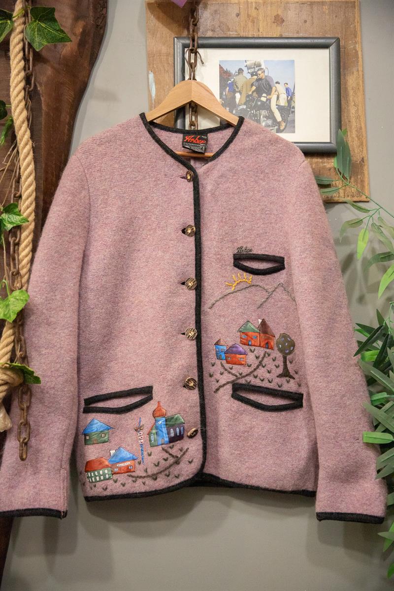 Embroidered Blazer Yün Ceket