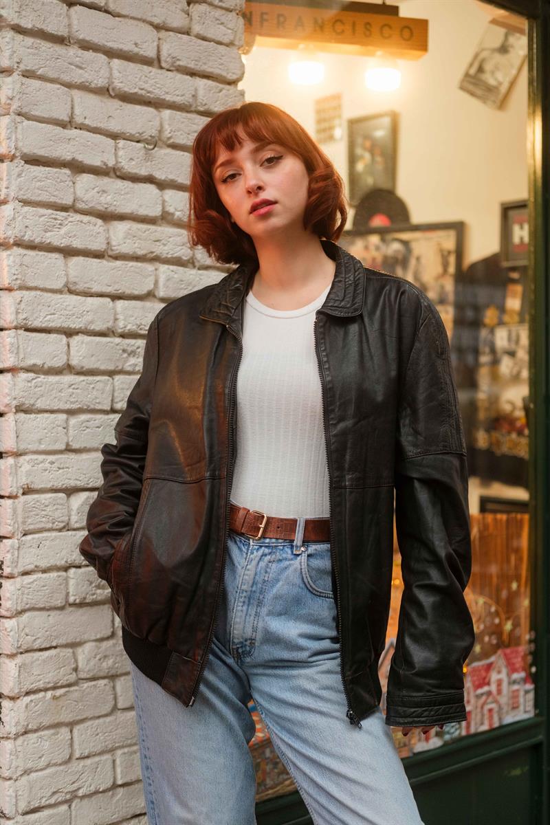 ESKİTME UNİSEX BOMBER CEKET