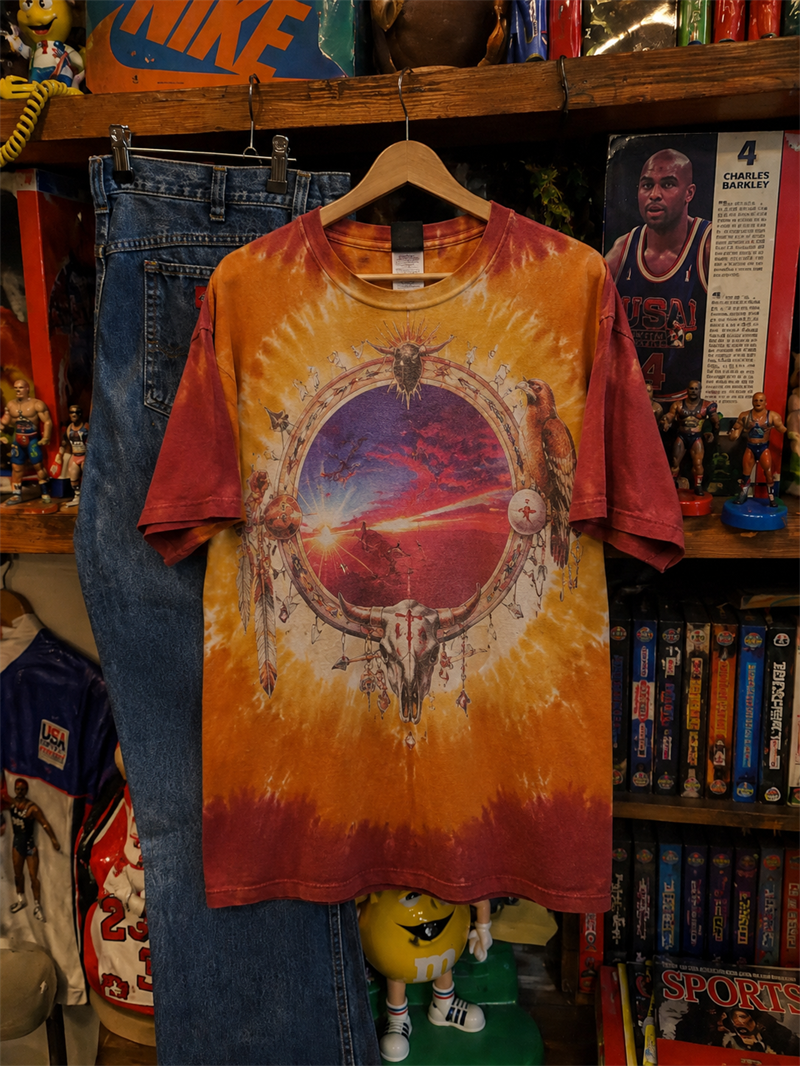 Ethnic 1990s Oversize Tişört