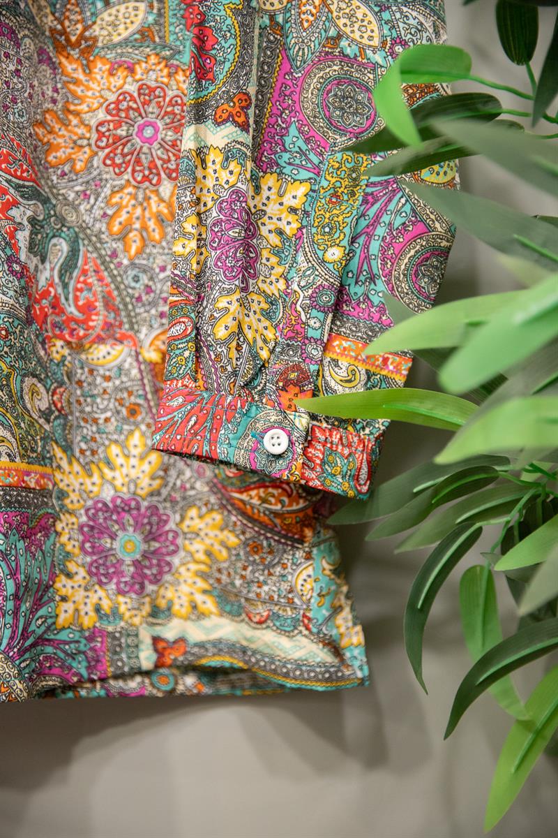 Etnik 90s Kadın Gömlek