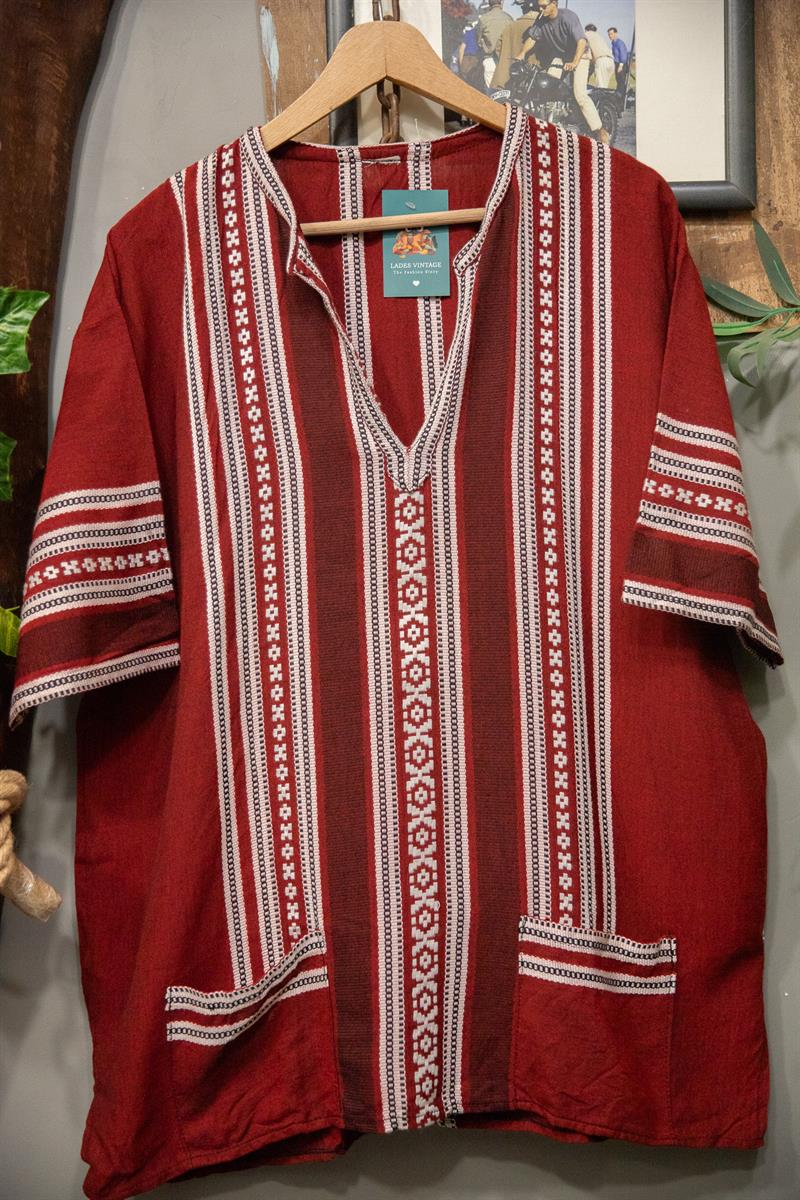 Etnik Africa Salaş Gömlek
