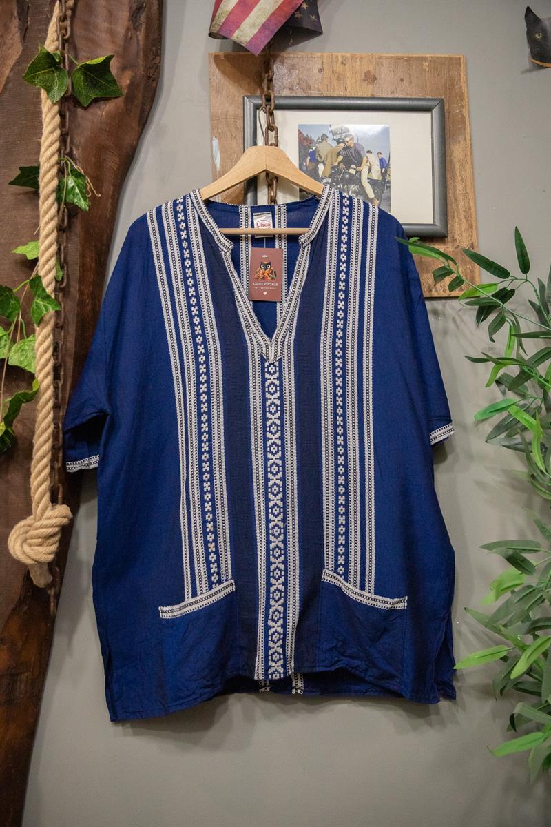 Etnik Africa Salaş Gömlek