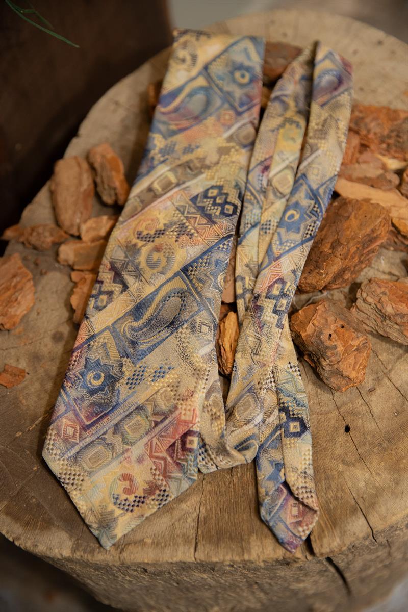 Etnik İpek Kravat