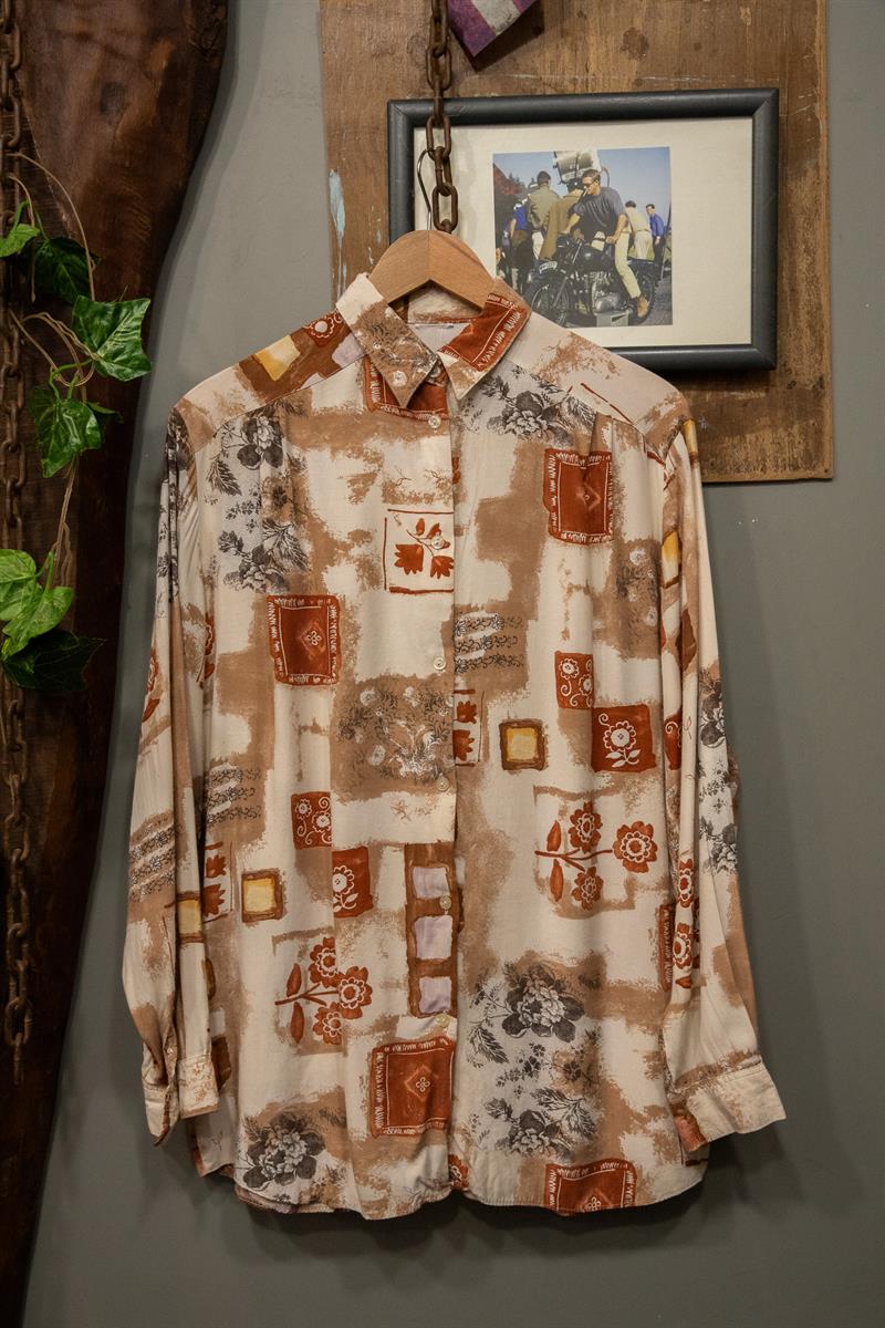 Etnik İtalian 90s Gömlek