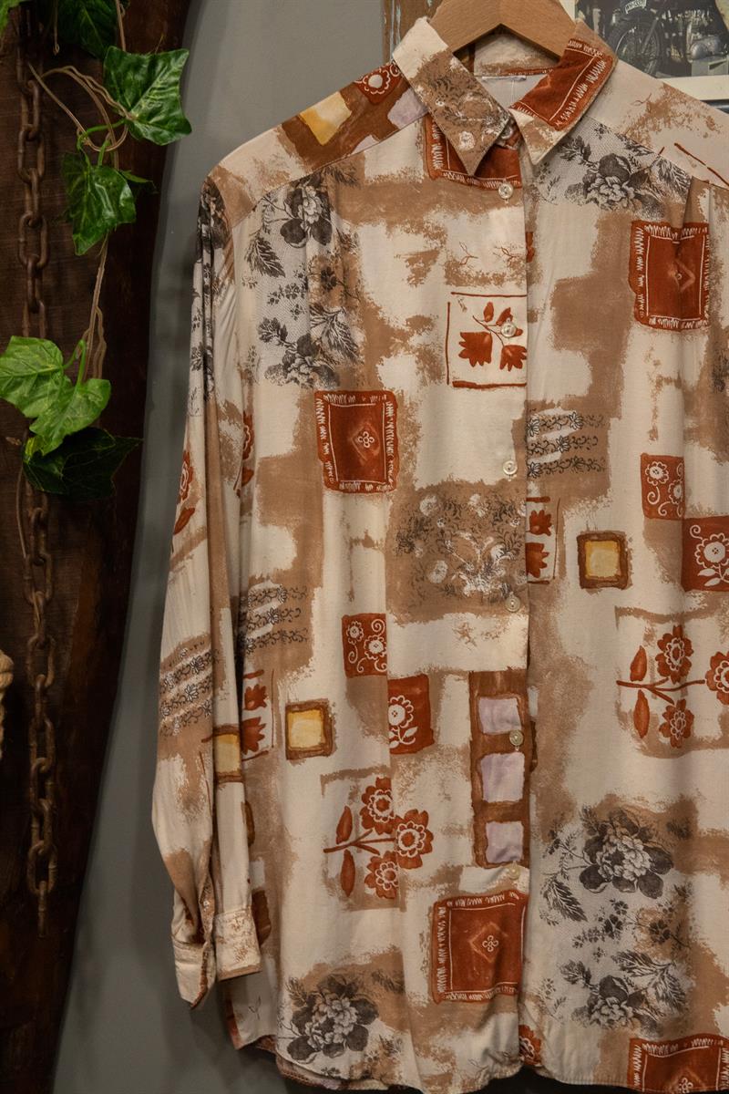 Etnik İtalian 90s Gömlek