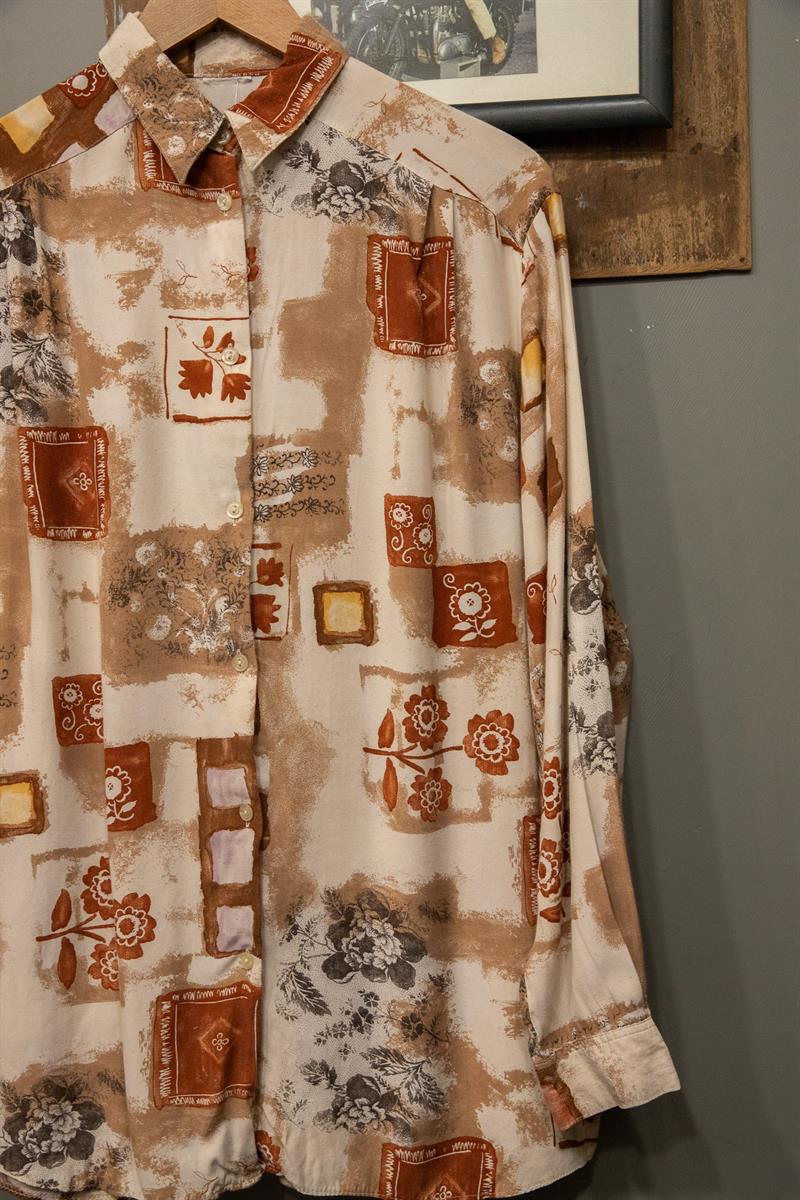 Etnik İtalian 90s Gömlek